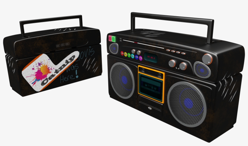 Boombox - Blendergoodies - Boombox, transparent png download