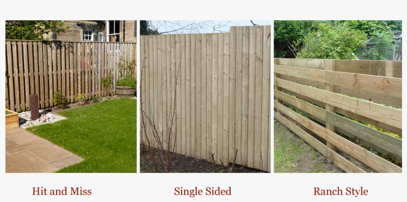 Vertical Wooden Fence - Edinburgh Garden Fences, transparent png download
