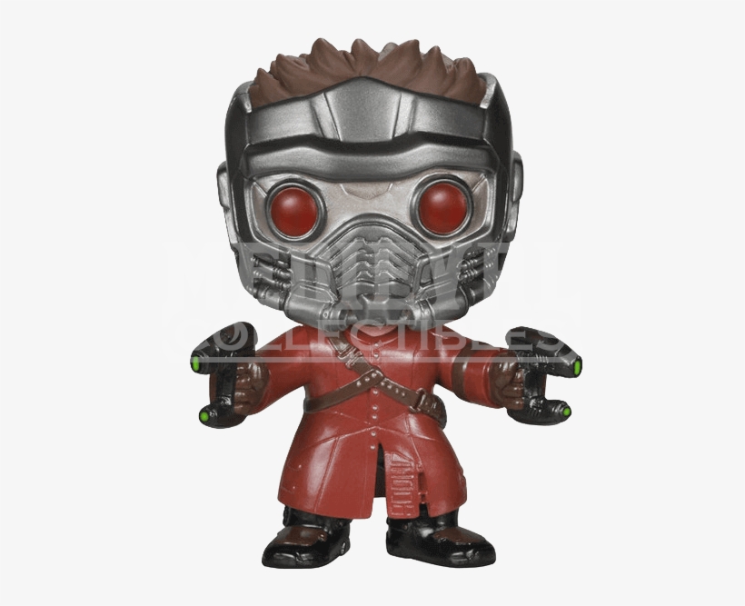Guardians Of The Galaxy Star Lord Pop Figure - Funko Pop Marvel Star Lord, transparent png download