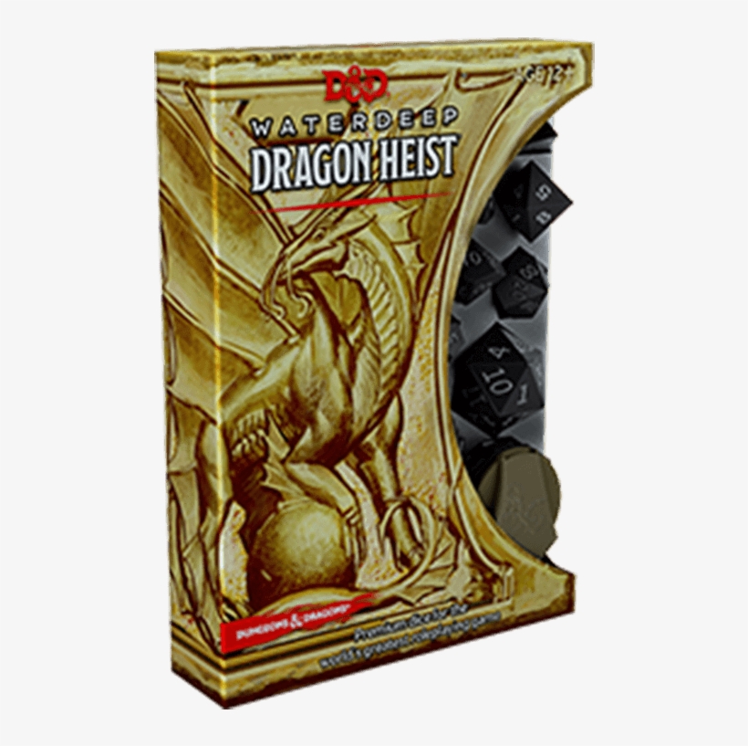 Dungeons & Dragons - Waterdeep Dragon Heist Dice, transparent png download