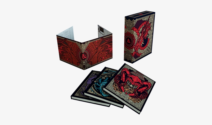 Dungeons Dragons Special Edition Collection - D&d Core Rules Gift Set Limited Edition, transparent png download