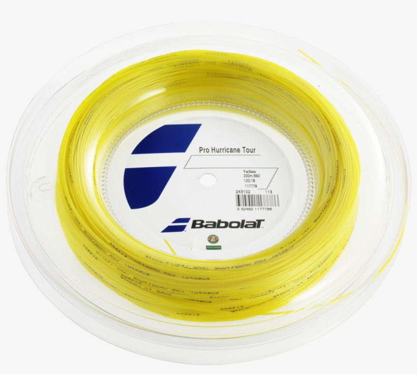 Babolat Pro Hurricane Tour 17g 660ft/200m Tennis String - Babolat Pro Hurricane Tour 1.35/15l 200m String Reel, transparent png download