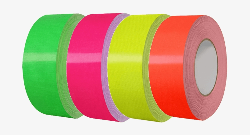 Fluorescent Colors Duct Tape - Duct Tape, transparent png download