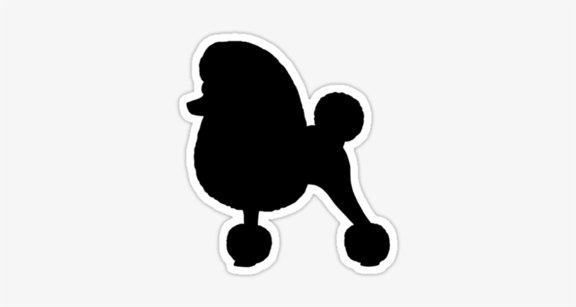 Toy Poodle Silhouette By Jenn Inashvili - French Poodle Silhouette Png, transparent png download