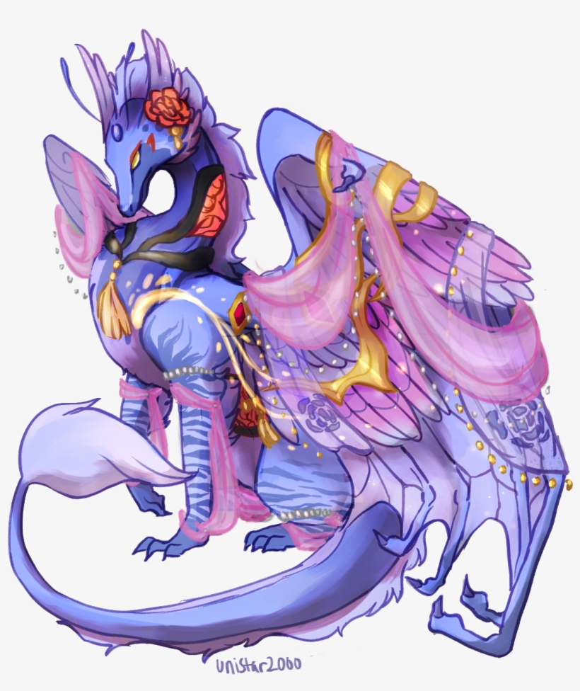 Commission For A User On Flight Rising Of Their Skydancer, - Information, transparent png download