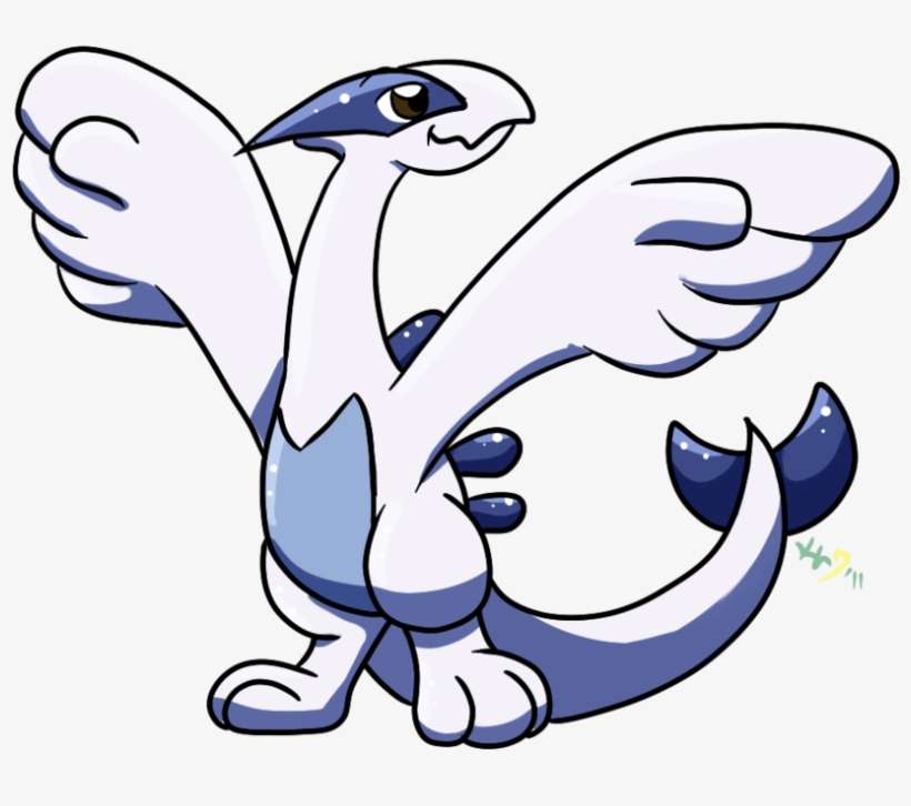 More Like Wolf Lugia By Kimi133 - Loch Ness Monster Cartoon Png, transparent png download
