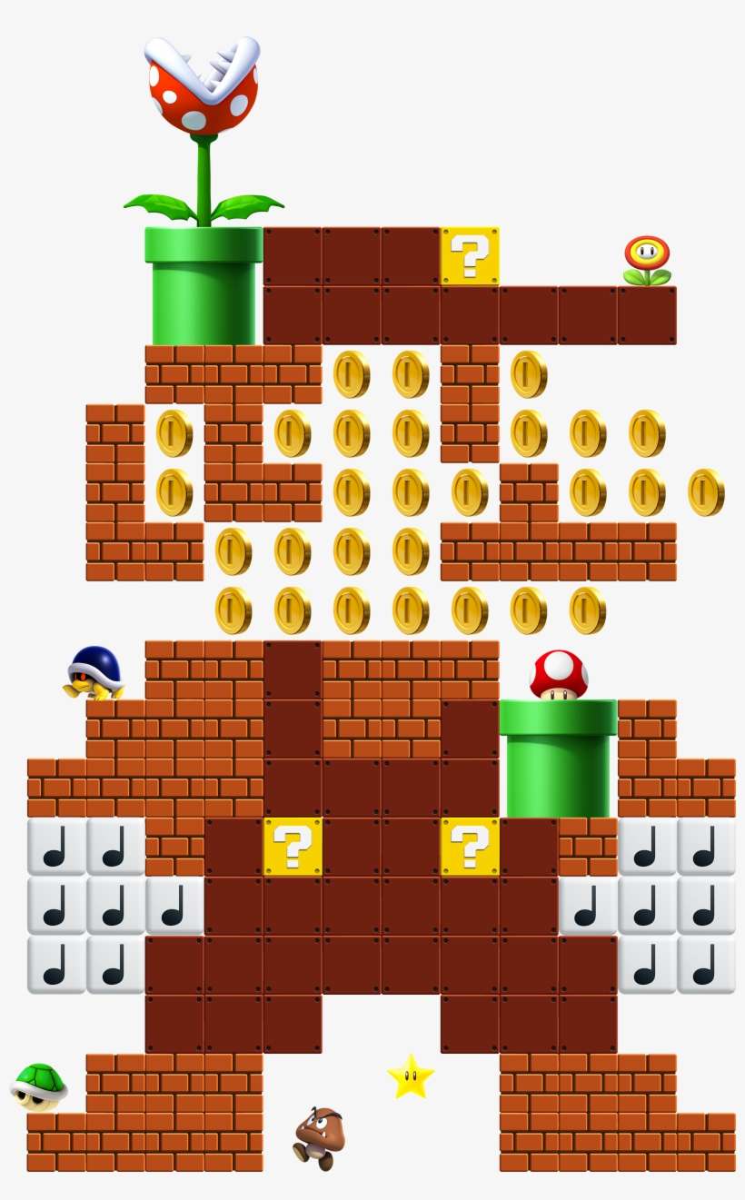 Super Mario Maker - Super Mario Maker Dlc Update, transparent png download