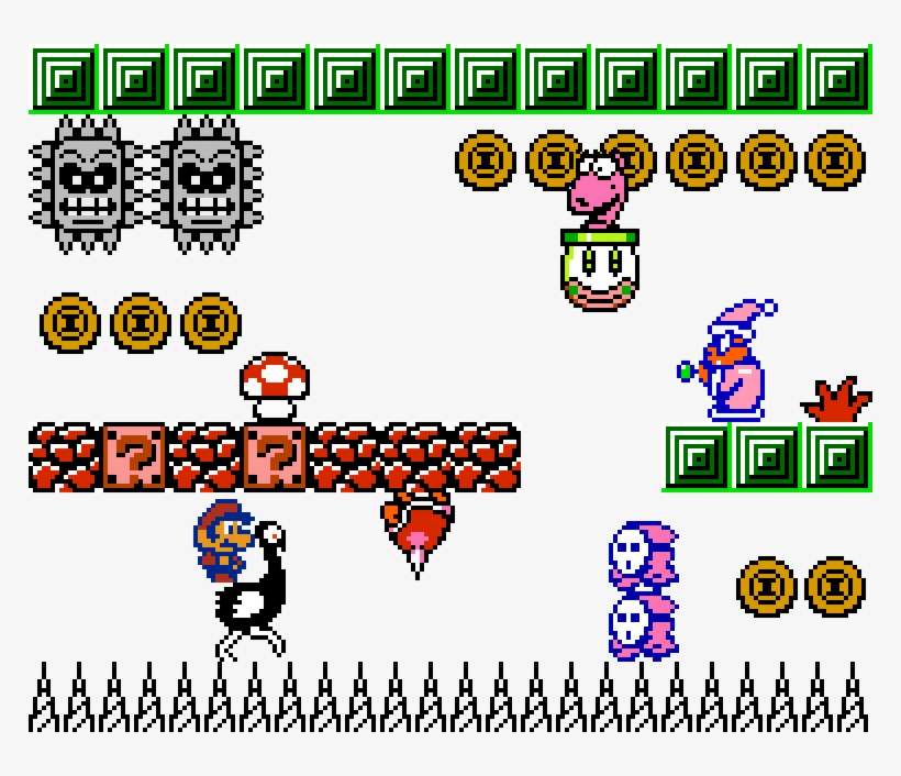 Yoshi Level Background This Isn't Yoshi Level Concept And Retro Assets By - Cartoon PNG Image ...