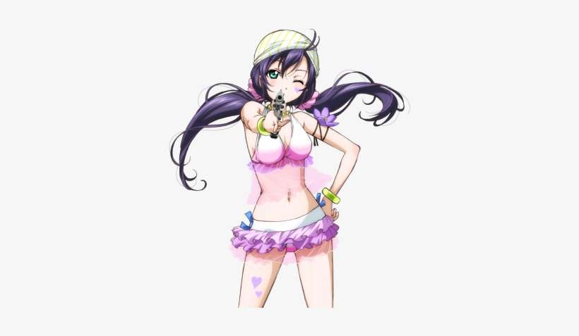 Post - Nozomi With A Gun, transparent png download