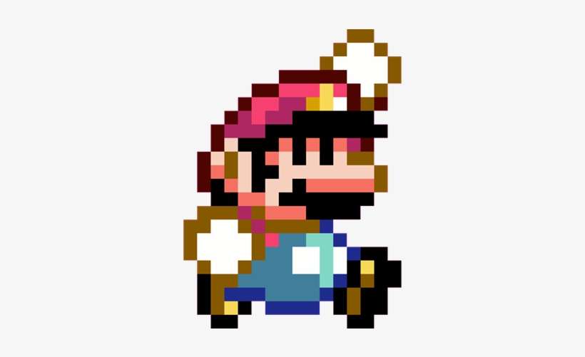 One Of These Differences Is The Fact That It's Harder - Mario Bros Pixel Art, transparent png download