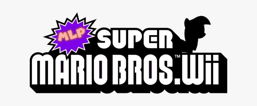 Ponylogo - New スーパー マリオ ブラザーズ Wii, transparent png download