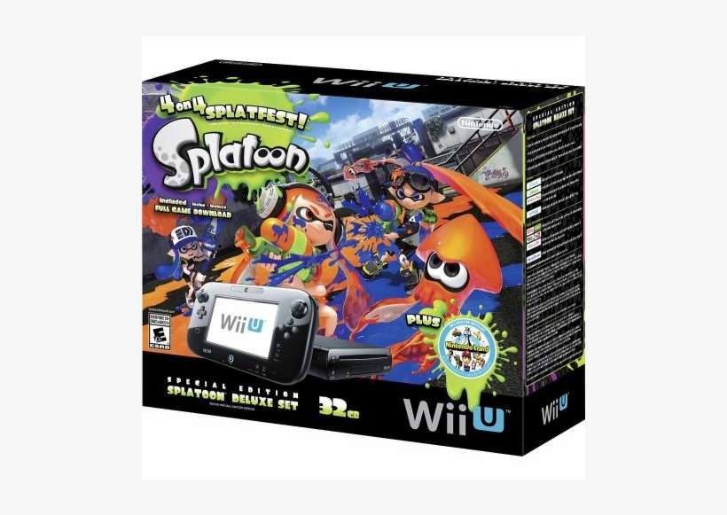 Auction - Wii U Splatoon Deluxe, transparent png download