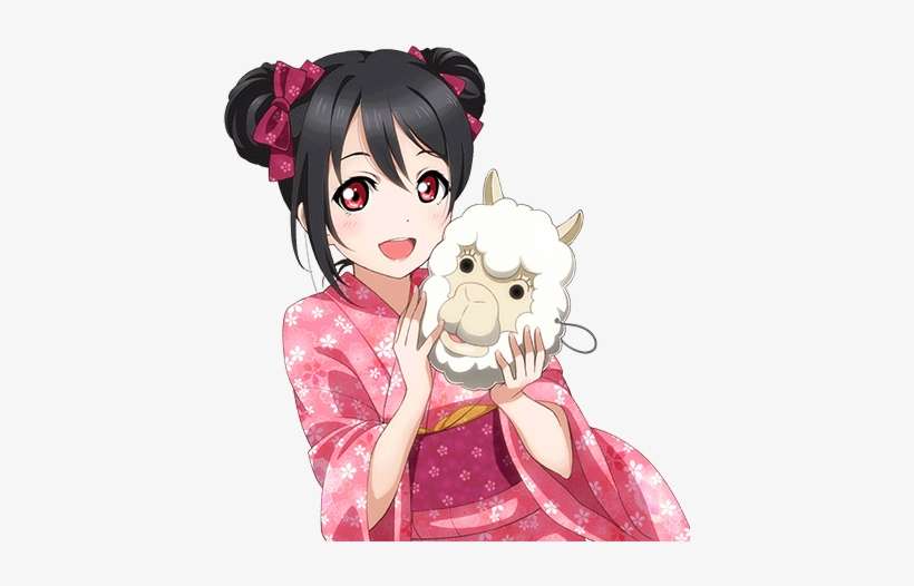 Nico Yazawa Hair Down Render - Nico Yazawa, transparent png download