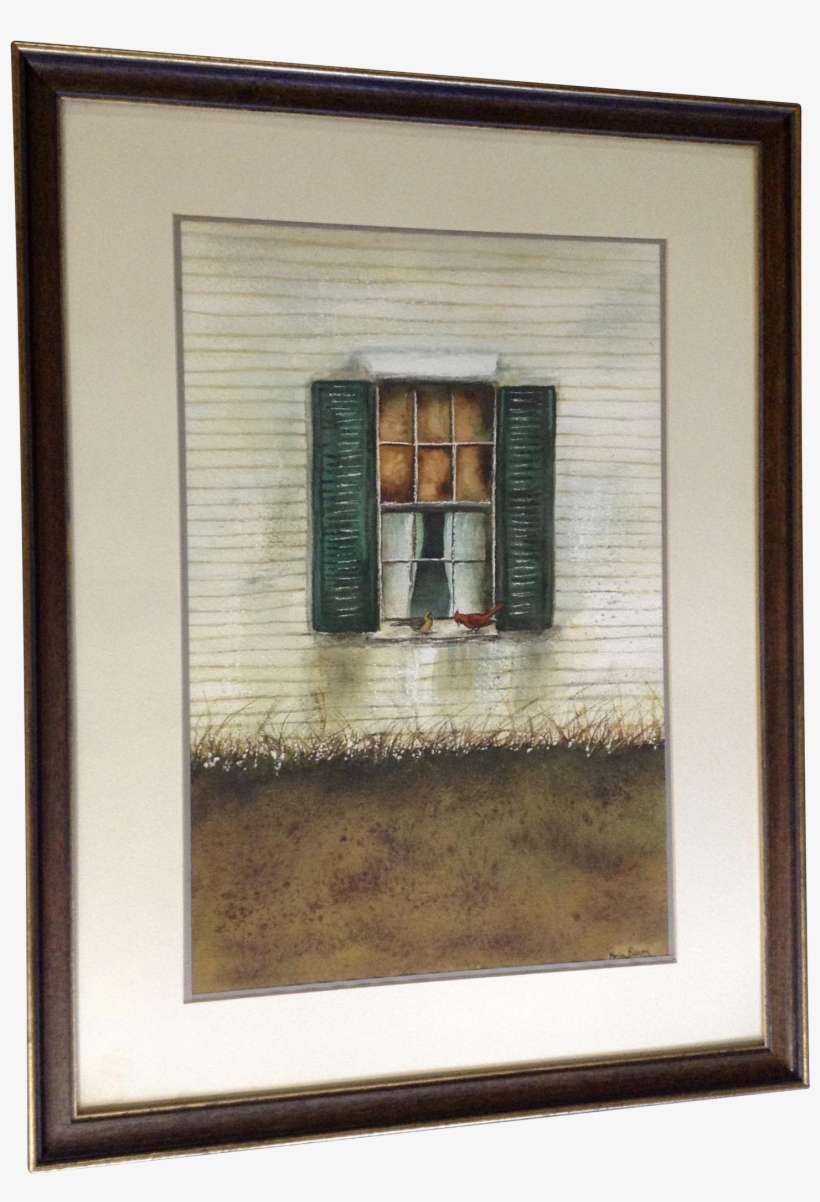 Marisa Baron Watercolor Painting, Cardinal Birds On - Watercolor Painting, transparent png download