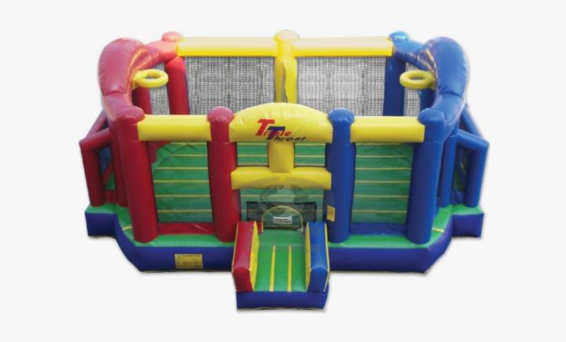 Triple Threat - Triple Threat All In One Sports Inflatable, transparent png download