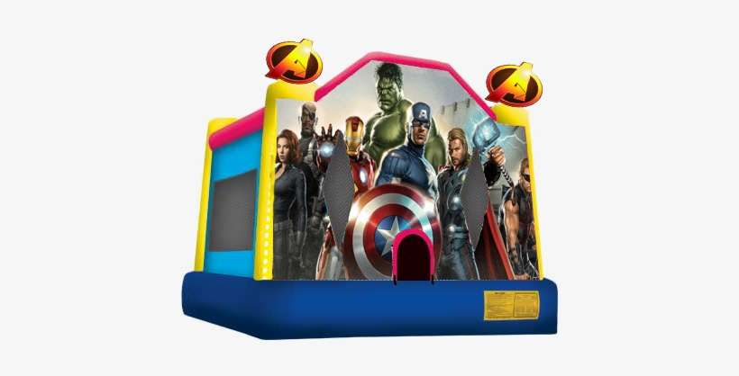Combo Bounce Houses - Avengers Bounce House Ct, transparent png download