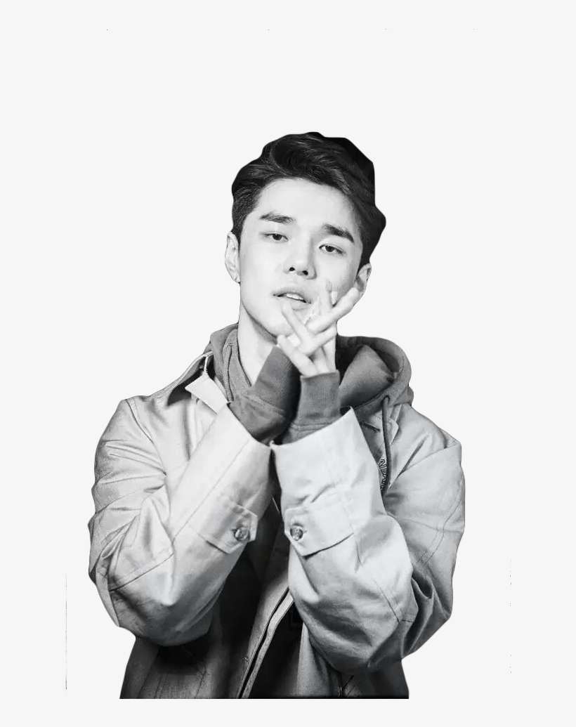 Deantrbl - Dean Kpop Black And White, transparent png download