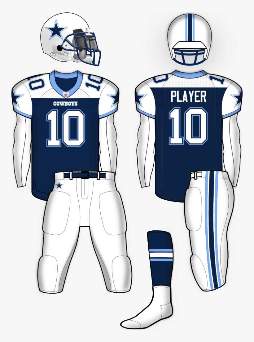 Cowboyshome - Dibujo De Jersey Fut Americano, transparent png download