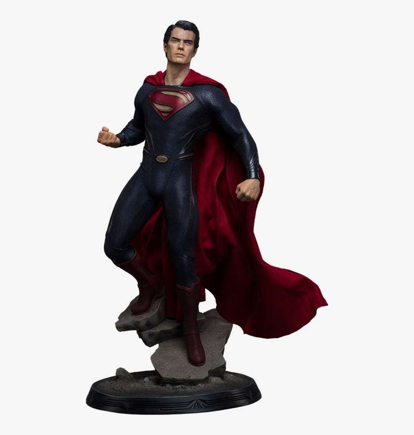 Dc Comics Premium Format™ Figure Man Of Steel - Dc Comics Premium Format Figure, transparent png download