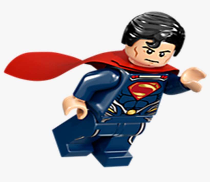 Image Man Of Steel - Lego Super Heroes : Superman : Black Zero Escape (76009), transparent png download