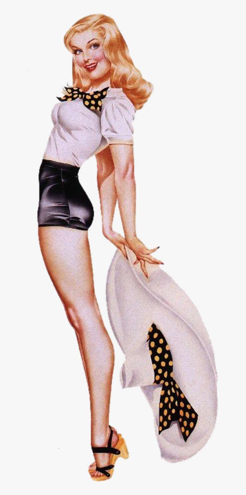 Graphic Free Drawing Celebrities Fashion - Modern Celebrity Pin Up, transparent png download