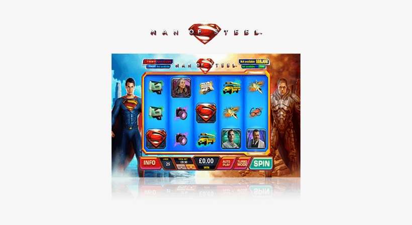 Man Of Steel Game - Man Of Steel, transparent png download