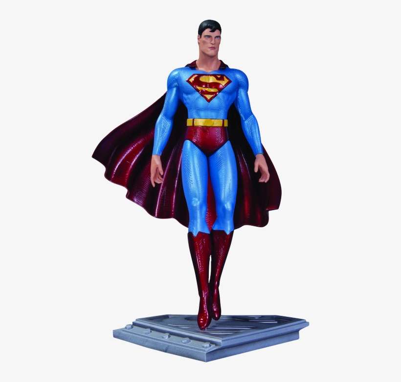 Man Of Steel Statue By Mobius - Dc Collectibles Superman The Man Of Steel Superman, transparent png download