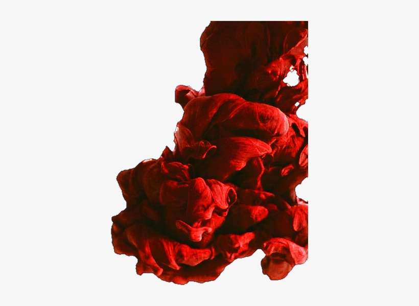 Ftered Sticker - Red Colour In Water, transparent png download