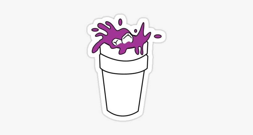 Purple Drink Png - Purple Drank Art Png, transparent png download