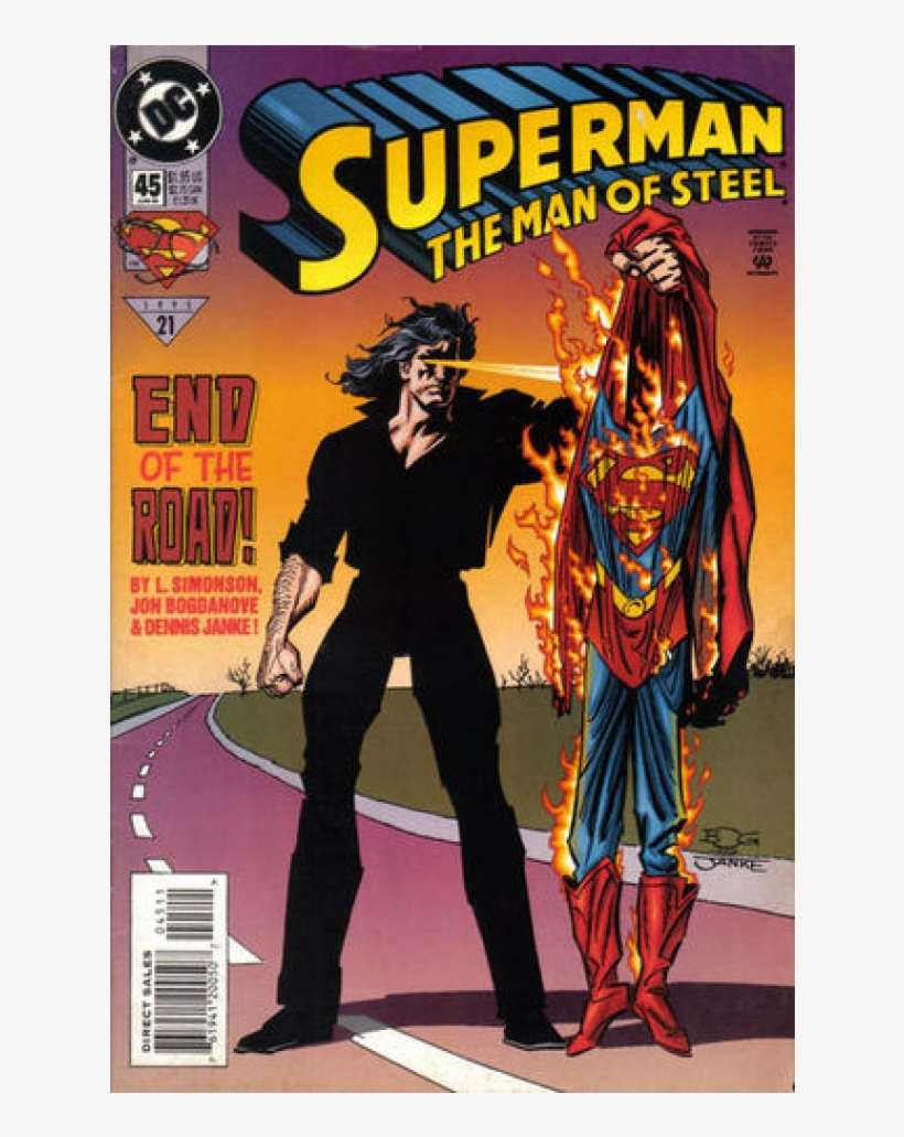 Купете Comics 1995-06 Superman - Superman, transparent png download