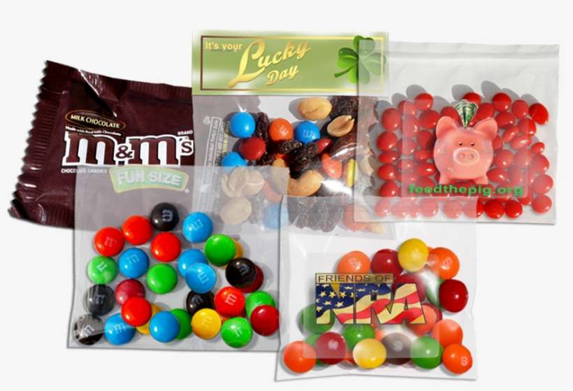 Bags With 1-oz Candy Fills - Candy, transparent png download