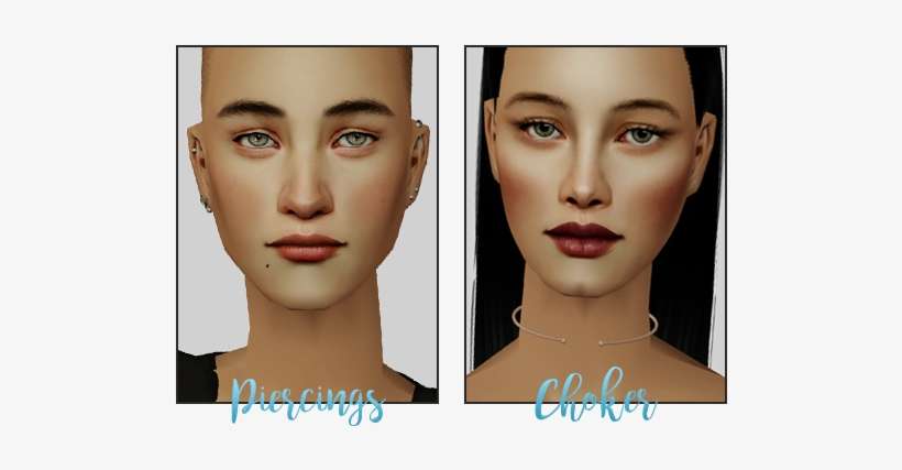 And As A Little Extra, Accessories I Love How Tiny - Necklace Sims 2 Choker, transparent png download