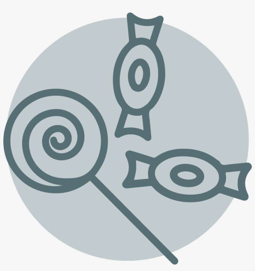 Candy Coupons - Circle, transparent png download