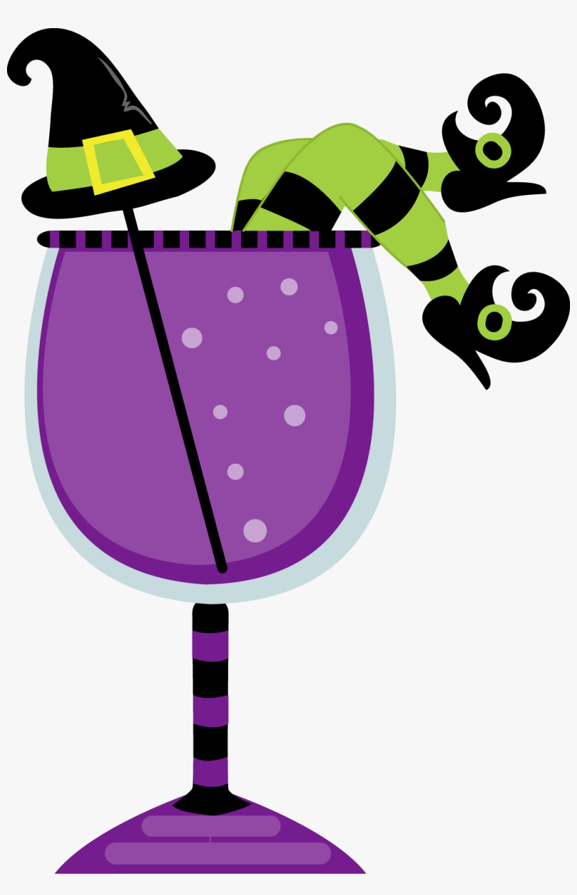 Halloween Drink Stickers Planner Eclp Erin Clip - Halloween Cocktails Clipart, transparent png download