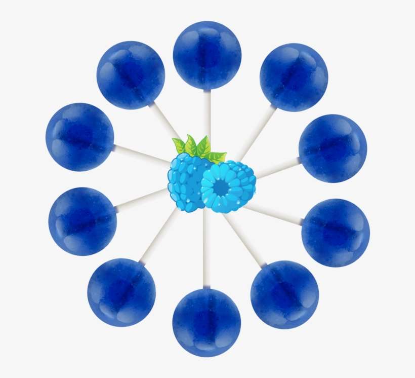 Blue Raspberry Lollipop Bag - Life In The Information Age Working Styles, transparent png download