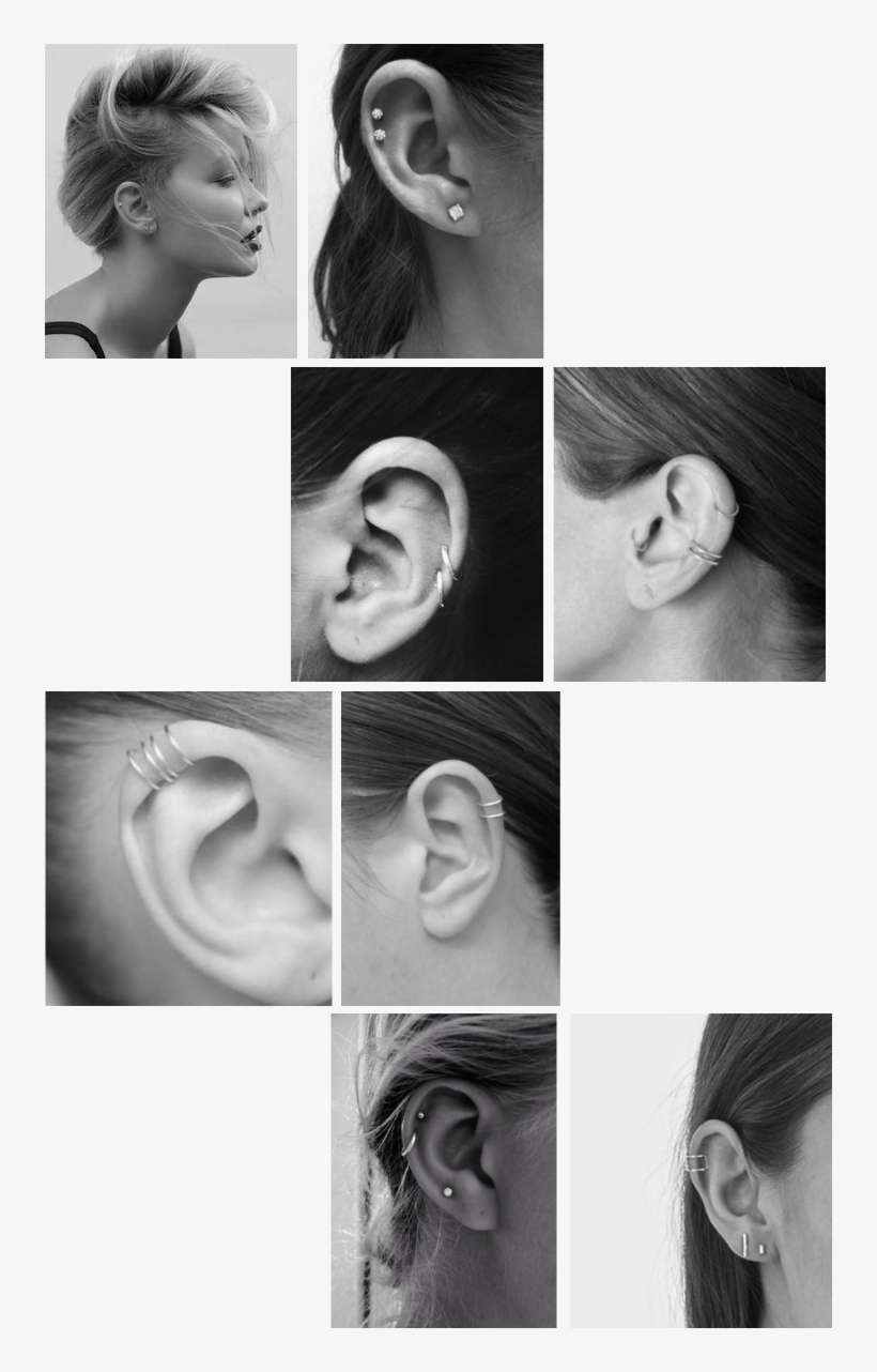 But I Still Don't Think I Can Handle The 'piercing - Fashion Women Lovely Crystal Rhinestone Ear Stud Earrings, transparent png download