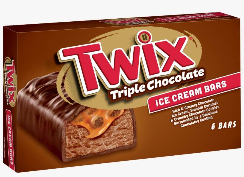 Twix Triple Chocolate Ice Cream Pack - Twix Peanut Butter Bar - 24 Count, transparent png download