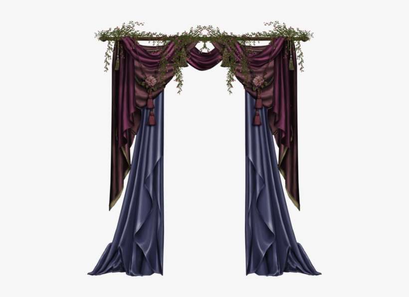 Free Png Curtains Png Pic Png Images Transparent - Gothic Curtains Transparent Background, transparent png download
