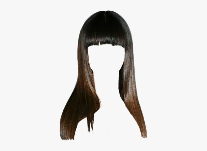 Hannah Simone Long Straight Formal Hairstyle With Blunt - Lace Wig, transparent png download