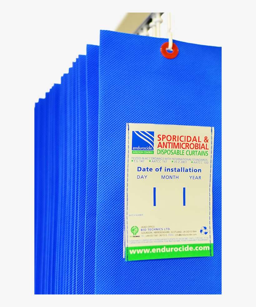 Antimicrobial And Sporicidal Curtains - Antimicrobial Curtains, transparent png download