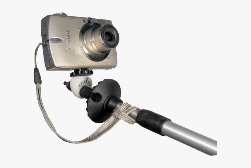 Stickpic Shown Mounted On A Trekking Pole With A Digital - Trekking Pole, transparent png download