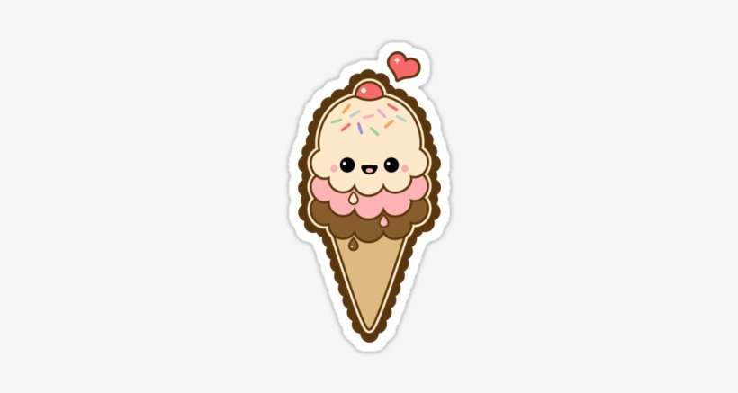Ice Cream Shirts - Cute Ice Cream Png, transparent png download