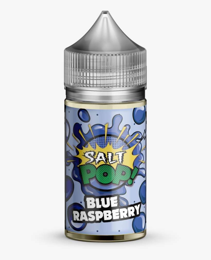 Blue Raspberry - Solace Salts - Salt Pop E Liquid, transparent png download