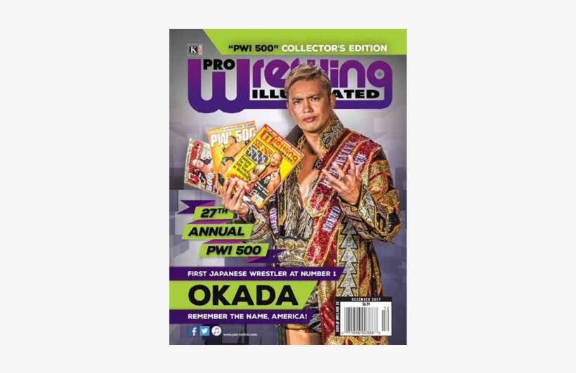 Kazuchika Okada Voted - Pwi 500 Pwi 2017 Magazine, transparent png download