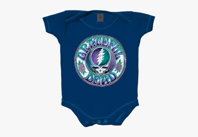 Batik Stealie Infant Onesie - Grateful Dead - Syf Batik Style Sticker, transparent png download