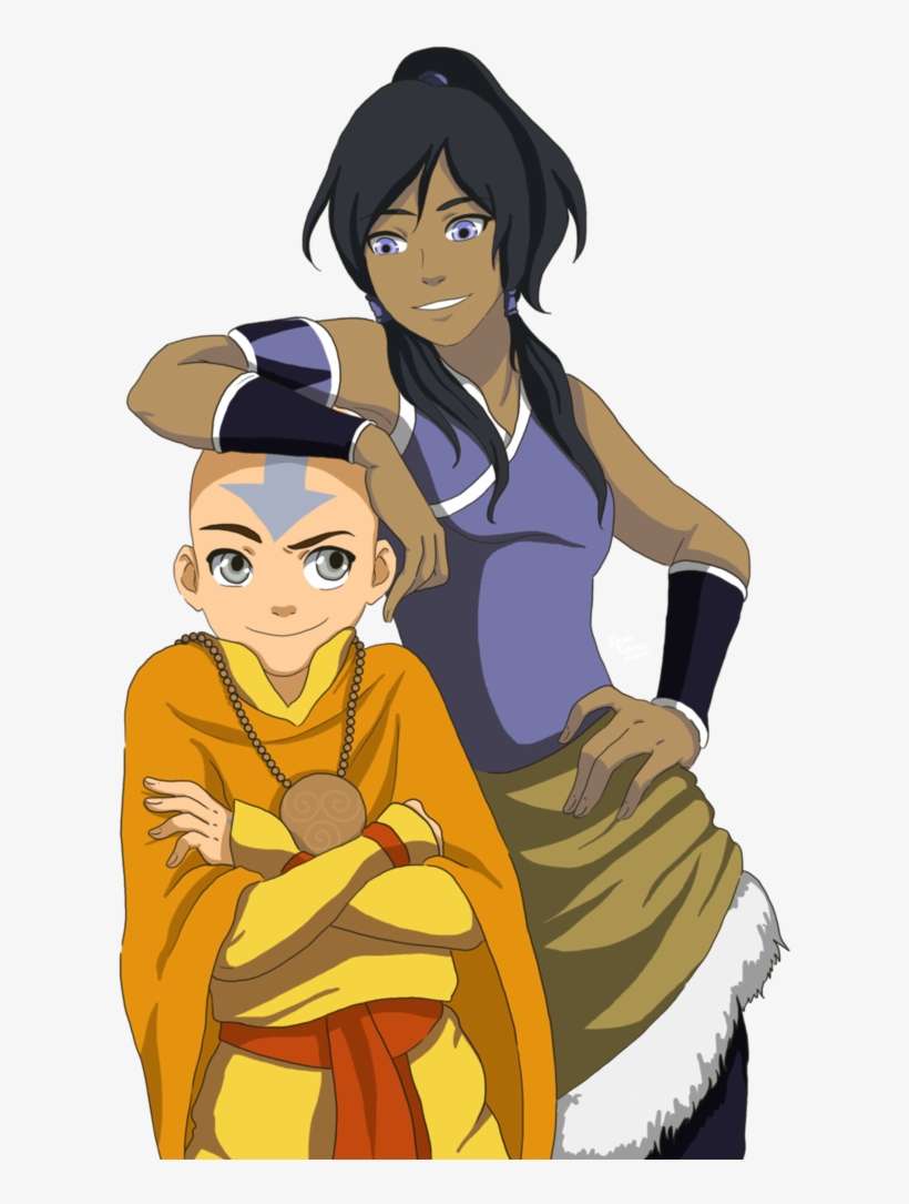 Hi Guys, It's Jaz - Avatar Aang X Korra, transparent png download