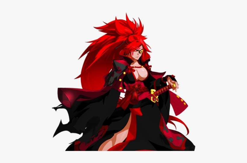 Blood And Rose Baiken - Baiken Guilty Gear Xrd, transparent png download