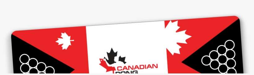Beer Pong Tables & Packs - Canada Beer Pong Table, transparent png download