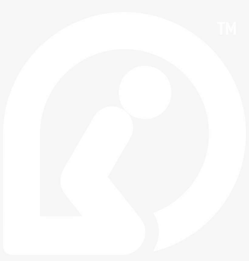 White Prayer Man - Circle, transparent png download