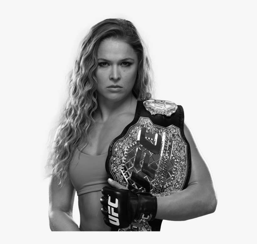 Ronda Rousey Official Website - Ufc Gloves, transparent png download